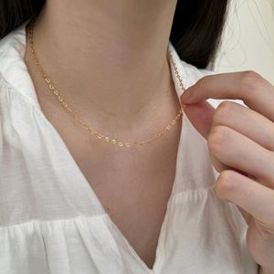 Collar de Cadena Fina de Plata de Ley 925 con Diseño Clásico y Elegante para Mujer, Ideal para Uso Diario - Product Image 6