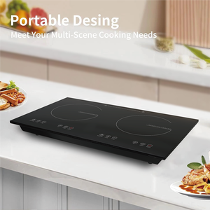 Tabletop 2 Burner Induction Cooktop Kitchen Stove Electric Induction Cooker