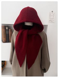 <span class=keywords><strong>Bufanda</strong></span> de invierno de Cachemira de lana suave para mujer, sombrero de punto de Pashmina bordado de alta calidad, bufandas <span class=keywords><strong>con</strong></span> <span class=keywords><strong>capucha</strong></span>, regalo de uso diario impreso - Product Image 6
