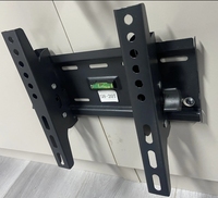 Support TV inclinable Bangke en acier laminé à froid LED TV Stands Rack sur le mur 15-43 pouces écran plat réglage de la hauteur