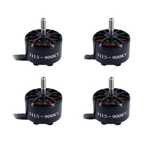 มอเตอร์ดีซีไร้แปรงถ่านกำลังสูง 3115-800KV ทำจากอลูมิเนียมอัลลอย สำหรับเครื่องบินบังคับวิทยุแบบปีกตรึง และสำหรับชิ้นส่วนโดรนจำลอง 3 มิติที่ใช้งานร่วมกันได้ - Product Image 1