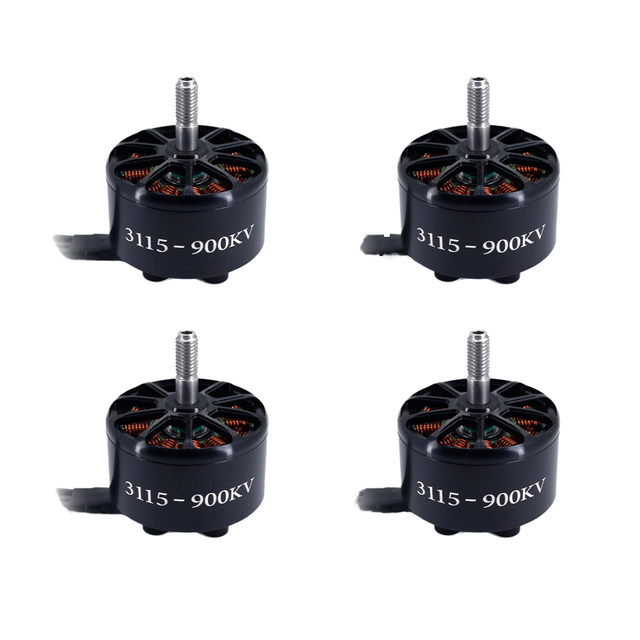 High Power 3115-900KV Aluminum Alloy Brushless Motor for Fixed-Wing Model Aircraft & for Compatible 3D Simulation Drone Parts