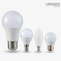 Ampoule LED E27 A60 9W de l'Usine Zhongshan, Ampoule Forme A 5W 7W 9W 12W 15W 18W, Culot E27 B22