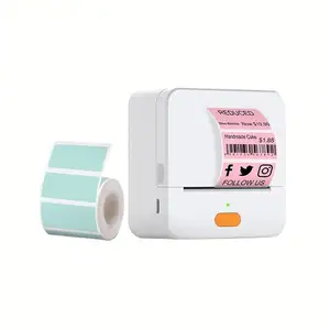 DETONGER P1 Printer Label termal tanpa tinta 20-58mm label warna mesin Printer kode QR harga