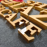 Enseignes lumineuses LED à lettres frontales pour extérieur, lettres lumineuses en acrylique 3D, signalétique personnalisée avec logo LED