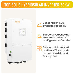ระบบพลังงานแสงอาทิตย์ไฮบริด Solis 3 เฟส 100kva 50kva พร้อมแบตเตอรี่ - Product Image 3