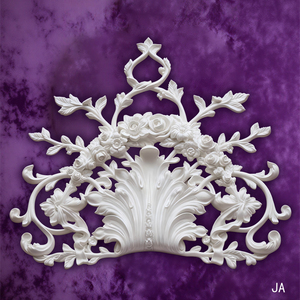 Moulures de <span class=keywords><strong>plafond</strong></span> en plâtre de gypse modernes en gros pour la décoration extérieure des hôtels et villas, respectueuses de l'environnement - Product Image 3