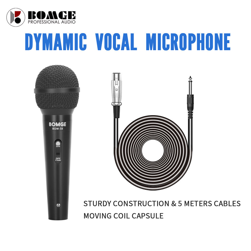 BDM-58 Karaoke Microphone Cheap Price, Wired for Singing