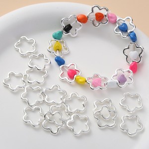 Loose <b>Beads</b> Wholesale Zinc Alloy Colorful Multi Shape Wrapping Ring DIY Handmade Jewelry Beading Accessories China - Product Image 2