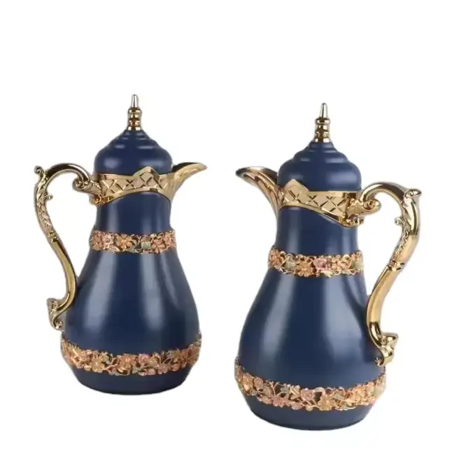 China Factory Wholesale Stainless Steel Inox Moroccan Tea Kettle Gold and Silver Theepot Ramada