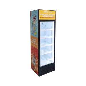 Réfrigérateur de présentation de boissons Meisda SC235B 235L à grande capacité, porte vitrée, température unique, vente - Product Image 4