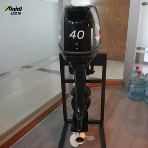 Moteur marin manuel homologué CE AIQIDI 2 temps 40HP T40 Moteur de canoë hors-bord - Product Image 4