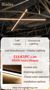 DALI <span class=keywords><strong>professionnel</strong></span> en aluminium personnalisé gradation 4000K 40w <span class=keywords><strong>luminaire</strong></span> led linéaire - Product Image 4