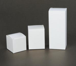 Recycled Cardboard White/Black/Kraft Foldable Perfume Small Packaging <b>Bottle</b> Paper <b>Box</b> With Custom Printing - Product Image 4