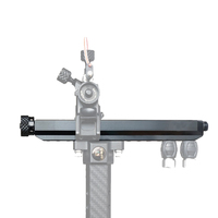 Sanlida X10 II - Visée pour arc classique - 9 pouces - Construction légère en carbone et aluminium - Tir de précision sur cible