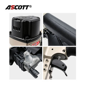 ปืนยิงตะปูลม ASCOTT CE CN80 สำหรับงานอุตสาหกรรมและงาน DIY พร้อมการรับประกัน 1 ปี ตัวเครื่องทำจากอะลูมิเนียม รองรับตะปูขนาด 2"-2 1/4" - Product Image 4