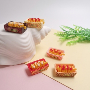 Juguetes <span class=keywords><strong>de</strong></span> Comida en Miniatura para <span class=keywords><strong>Casa</strong></span> <span class=keywords><strong>de</strong></span> <span class=keywords><strong>Muñecas</strong></span>, Torre <span class=keywords><strong>de</strong></span> Patatas Miniatura <span class=keywords><strong>Realista</strong></span>, Postres Dulces, Manualidades para Accesorios <span class=keywords><strong>de</strong></span> Cocina - Product Image 1