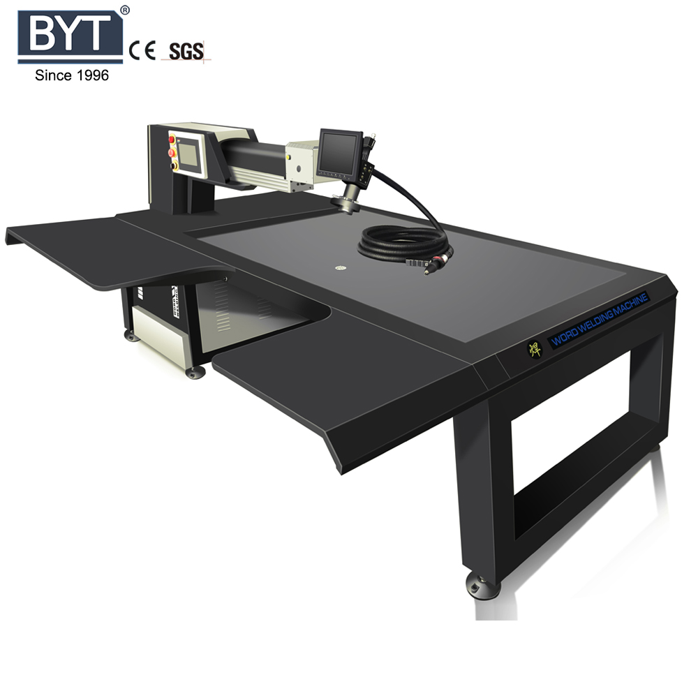 Аппарат для лазерной сварки букв BYTCNC SS, металлический гибочный станок для букв, гибочный станок для каналов