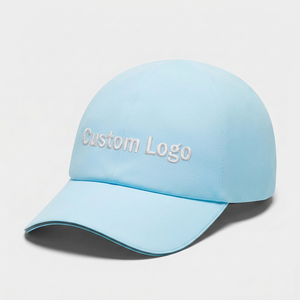 Gorra de Béisbol Azul Claro con Logotipo Personalizado Bordado, de 6 Paneles, Ajustada, Unisex, Informal, para Primavera/Verano - Product Image 6