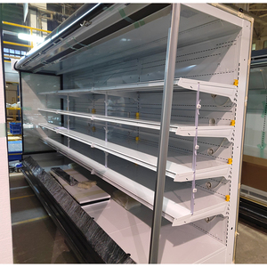 Réfrigérateur-congélateur de supermarché à 4 niveaux, vitrine ouverte à refroidissement par air, avec affichage numérique et contrôle numérique - Product Image 4