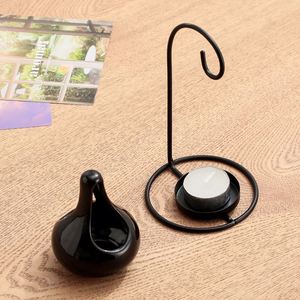 Lampe à huile créative suspendue noire à 2 couleurs, lampe à bougie domestique - Product Image 4