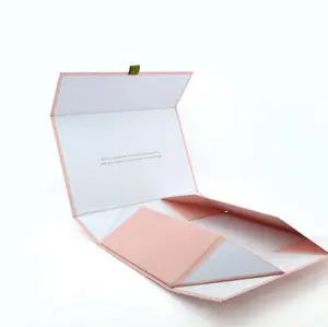China fornecedor personalizado luxo papelão dobrável caixa grande magnética caixa de presente dobrável