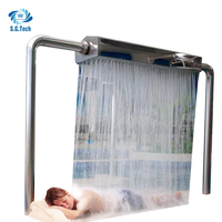Douche hydraulique de luxe pour spa extérieur en acier inoxydable Water Crown 2026, douche de piscine de massage Vichy