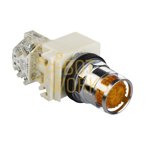 Interruttore a vite in plastica 1NO IP40 per LED, modello 9001K3L35LYAH13 - Nuovo - Product Image 1