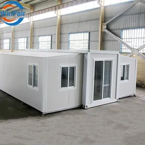 WinFair-Mini Conteneur Pliable de 2 ou 3 Chambres à Coucher, Maison Préfabriquée Extensible, Chine