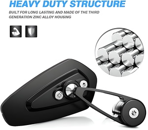 Rétroviseur universel pour moto 7/<span class=keywords><strong>8</strong></span> pouces - Product Image 3