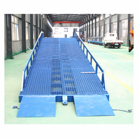 Rampe de quai mobile portable pour camions de 6t, 8t, 10t, 12t, 15t, rampe de quai hydraulique pour conteneurs, rampe de quai pour chariots élévateurs