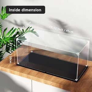 Vitrina de acrílico transparente para coleccionables figuras de acción juguetes-autoensamblar para escaparate caja de vidrio alternativa <span class=keywords><strong>tienda</strong></span> pulida - Product Image 5