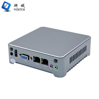 Mini computadora Intel Nuc J1900 DDR3 SSD Dual Lan HD VGA WIFI Win 10 Linux Home Office Business Mini Pc sin ventilador