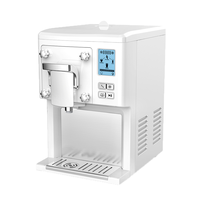 Machine à glace compacte et populaire de 1,5 L, personnalisable en usine, petite machine domestique pour sorbet et glaces.