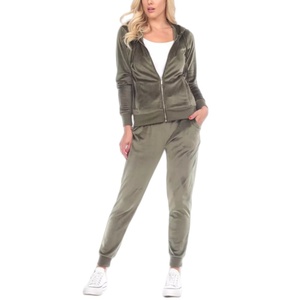 Conjuntos Deportivos de 2 Piezas para Mujer, OEM, Venta Caliente, Personalizables, Transpirables, Ecológicos, Gruesos, de Bajo Precio, con Capucha, a la Moda - Product Image 6