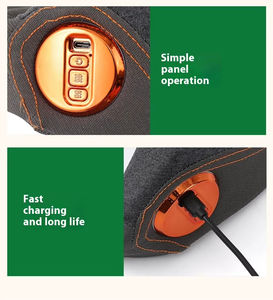 Masseur de Traction du cou collier cervical Airbag chauffant sans fil avec télécommande masseur de cou à Compression d'air pour le soulagement de la douleur - Product Image 2