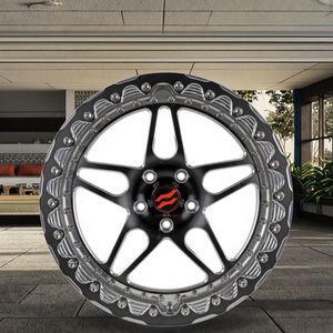 SW Beadlock Roues forgées Drag Racing Wheels 17x10 18x9 6061-T6 Jante tout terrain en aluminium pour <span class=keywords><strong>Mustang</strong></span> Camaro GT-R 350Z 350Z Nissan - Product Image 5