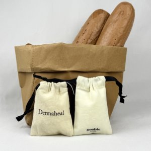 Custom Small <b>Personalized</b> Cotton Natural Canvas Drawstring <b>Gift</b> <b>Bag</b> - Product Image 2