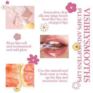Bálsamo Labial Vegano Natural Hidratante y Nutritivo para Mujer, Etiqueta Privada, Aceite Esencial Labial Vegano Transparente Rosado, Voluminizador de Labios - Product Image 5