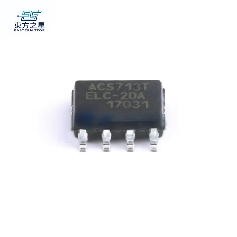 New original ICPlanet main original IC ACS712ELCTR-30A-T SOP8 ACS712 30A 1 channel Hall effect current sensor