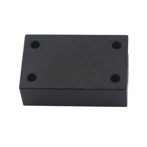 Nivel de burbuja cuadrado pequeño Haccury de 32x20x10 mm, de aluminio negro, para herramientas de bricolaje - Product Image 4