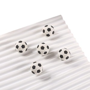 Borrador de Goma con Forma de Balón de Fútbol Pequeño, Regalo para Estudiantes, Mini Borrador al por Mayor - Product Image 1