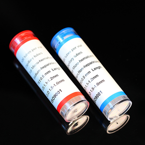 Laboratorium medis sekali pakai kaca mikro biru merah koleksi darah Heparinized Hematocrit kapiler <span class=keywords><strong>Tube</strong></span> - Product Image 2