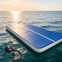 Tapis de sol gonflable professionnel haute élasticité, portable, écologique et durable pour l'entraînement en salle de sport, dans les écoles et dans les studios de danse