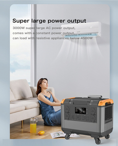 Alimentation portable extérieure 3000W, grande capacité de stockage d'énergie, 220V/110V, station d'alimentation mobile haute puissance - Product Image 5