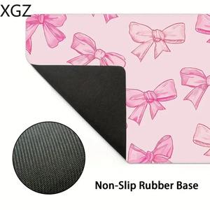 Bel modello di fiocchi rosa Mousepad xl PC Gaming <span class=keywords><strong>Mouse</strong></span> Pad per Gamer stuoie Teclado Pad tappetino per Laptop da ufficio <span class=keywords><strong>tappeto</strong></span> 900x400 - Product Image 3
