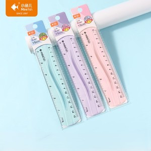 Aangepaste 15Cm Flexibele Heldere Zachte Pvc Liniaal Schattige Kawaii Schoolbenodigdheden Duurzaam Plastic - Product Image 1