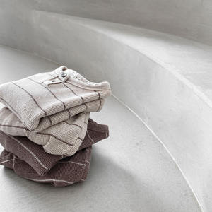 Ensemble deux pièces pour bébé garçon, style western décontracté, rayé, été, coton, manches courtes, short - Product Image 6