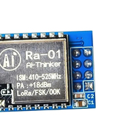 RA-01 SX1278 LORA Module de transmission à spectre étalé sans fil Module de RA-01 série 433M le plus éloigné 15KM avec antenne à ressort