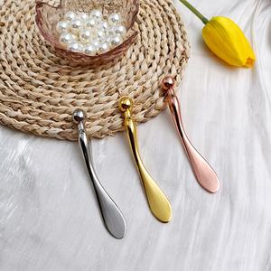 Paletta di crema per le labbra in metallo di lusso nuovo rilascio spatola cosmetica per il viso di vendita calda per la bellezza impacco freddo - Product Image 5